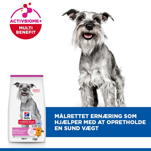 Hill's Mature Adult Light Small & Mini kylling hundefoder