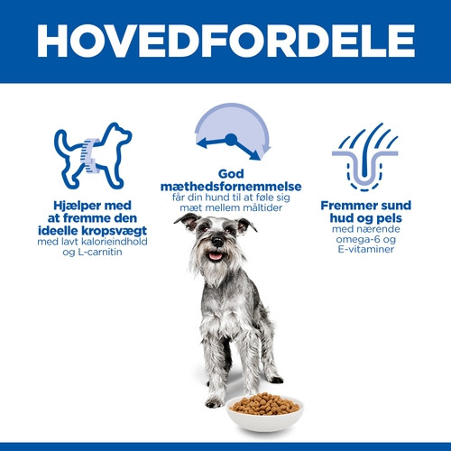 Hill's Mature Adult Light Small & Mini kylling hundefoder