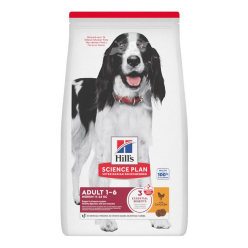 Hill's Adult Advanced Fitness Medium Huhn Hundefutter 
