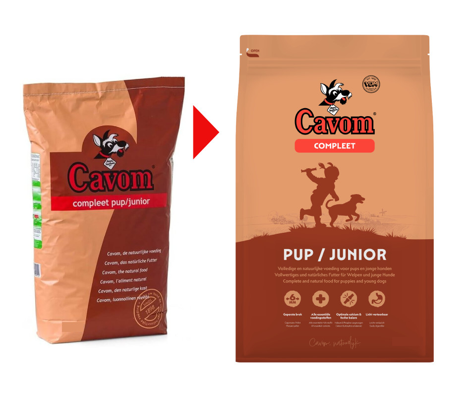 Cavom Complete Hvalp/Junior hundefoder