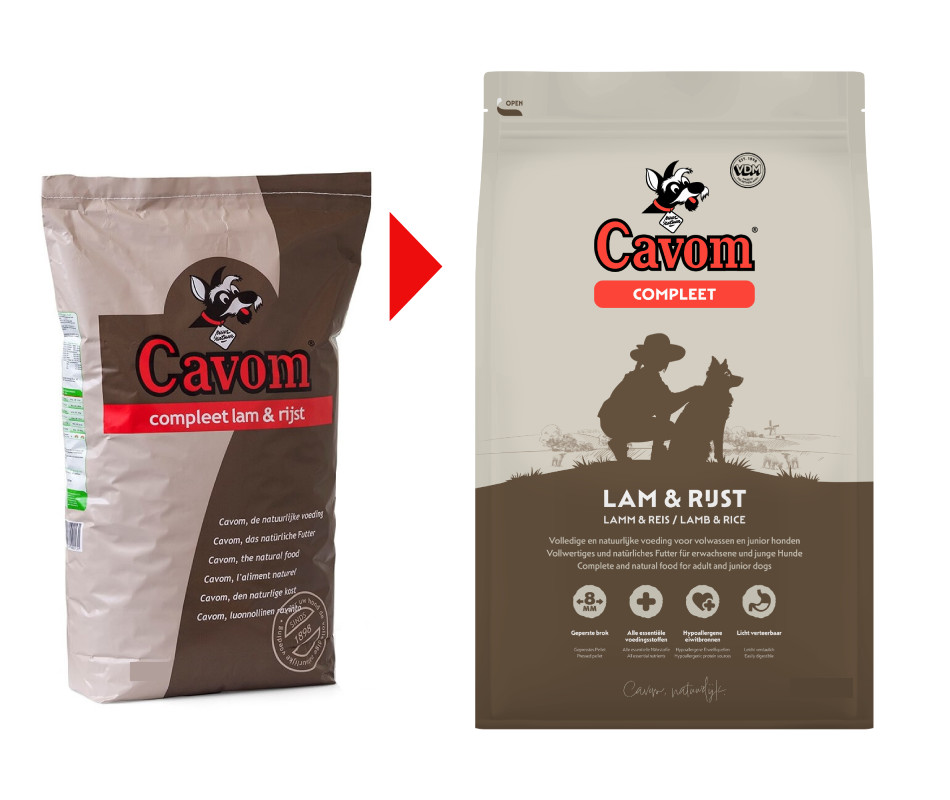 Cavom Complete med lam og ris hundefoder
