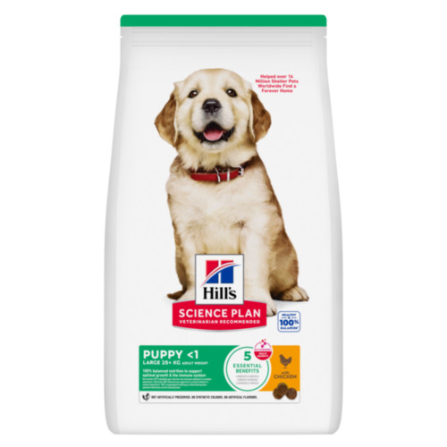 Hill's Puppy Healthy Development Large Breed Huhn Hundefutter 
