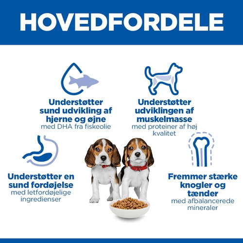 Hill's Puppy Medium med kylling hundefoder