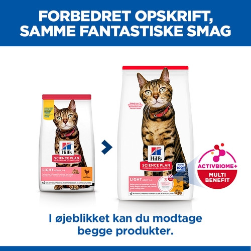 Hill's Adult Light med kylling kattefoder