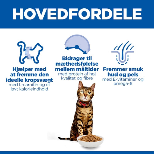 Hill's Adult Light med kylling kattefoder