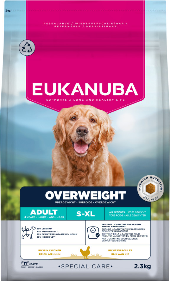 Eukanuba Special Care Adult Overweight hundefoder