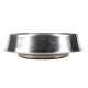 Glossy madskål i rustfrit stål med myresikring til hund og kat