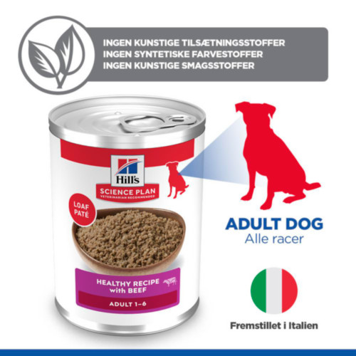 Hill's Adult vådfoder til hunde med oksekød (dåse)