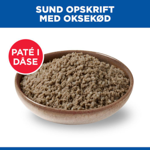Hill's Adult vådfoder til hunde med oksekød (dåse)