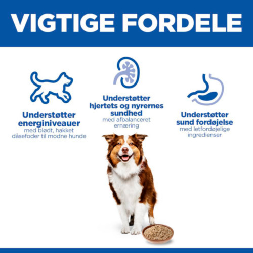 Hill's Mature Adult 7+ vådfoder til hunde med kylling (dåse)