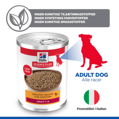 Hill's Adult vådfoder til hunde med kylling (dåse)