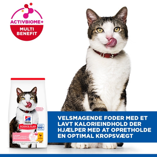 Hill’s Mature Adult 7+ Light med kylling kattefoder