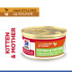 Hill's Kitten & Mother Tender Mousse vådfoder til katte med kylling og kalkun (dåse)