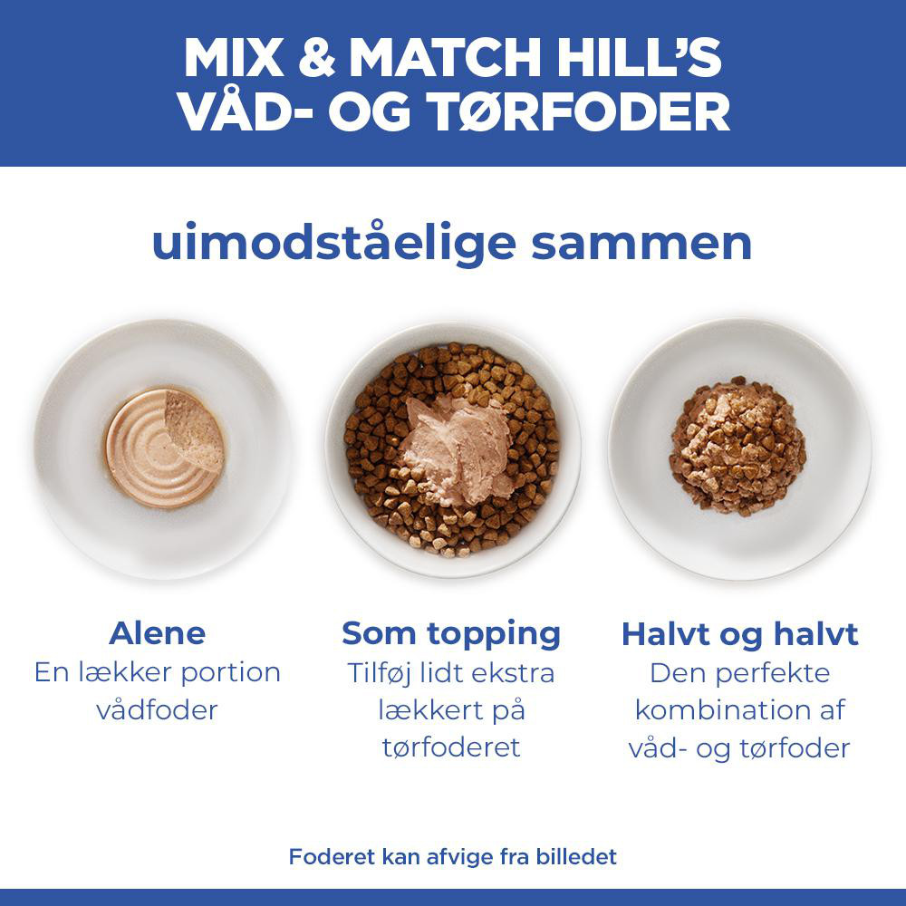 Hill's Kitten & Mother Tender Mousse nat kattenvoer met kip en kalkoen blik