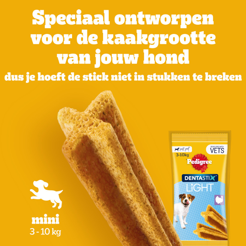 Pedigree Dentastix Light Small hondensnack 3 - 10 kg