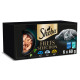 Sheba Filets Selection hvidfisk, kylling-tun, fjerkræ-laks vådfoder til katte multipack (bakker 60 g)