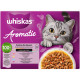 Whiskas 1+ Aromatic Lækker Variation i sauce vådfoder til katte multipack (poser 85 g)