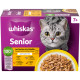 Whiskas 7+ Fjerkræ Selection i gele vådfoder til katte multipack (poser 85 g)