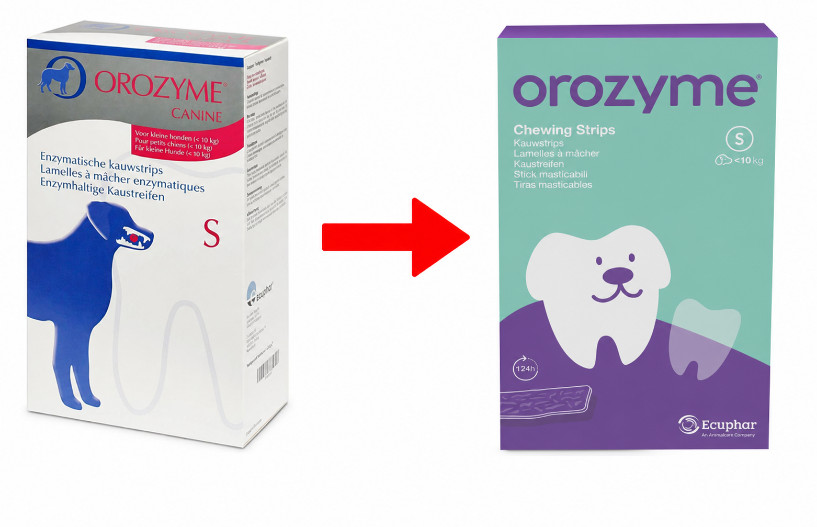 Orozyme Enzymatische Kauwstrips Hond Small tot 10 kg