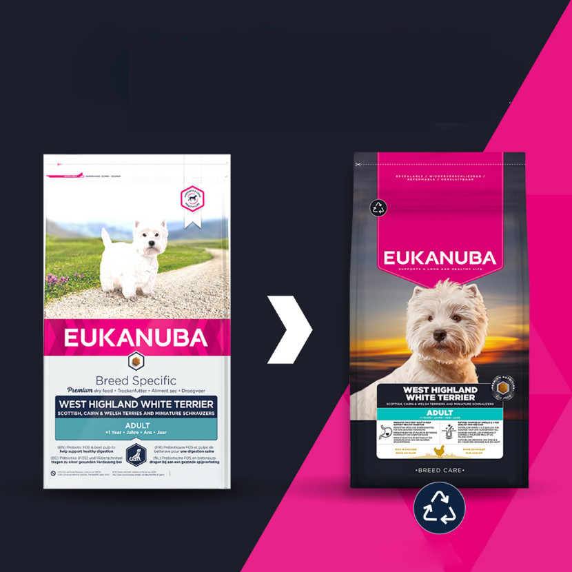 Eukanuba West Highland Whitye Terrier hondenvoer