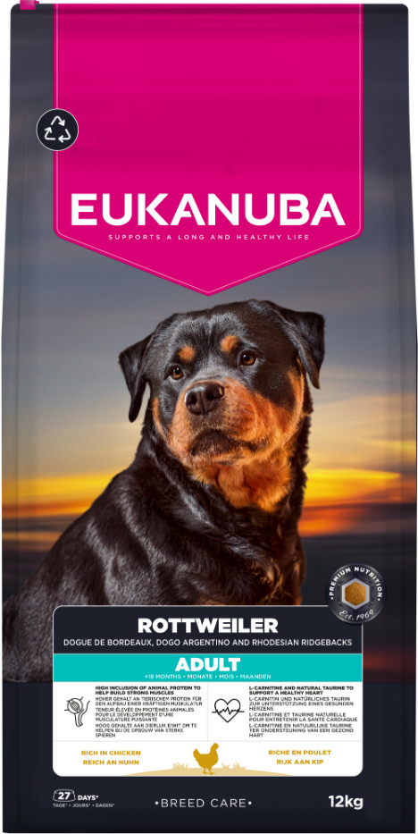 Eukanuba Rottweiler Adult hundefoder