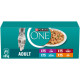 Purina One Adult med lam, havfisk, oksekød og kylling vådfoder til katte (multipack)
