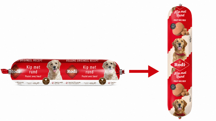 Rodi Pølse kylling med okse til hunde
