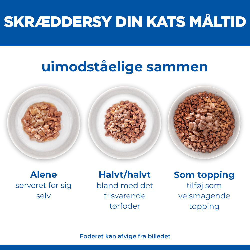 Hill's Adult nat kattenvoer met rund maaltijdzakje multipack