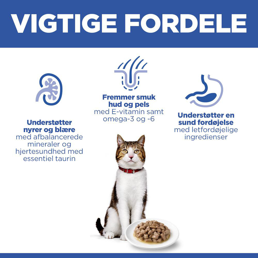 Hill's Mature Adult 7+ nat kattenvoer met zeevis maaltijdzakje multipack