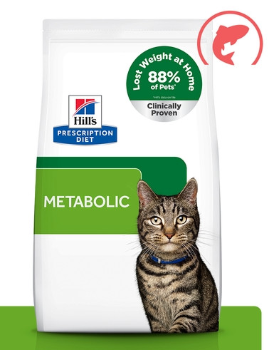 Hill's Prescription Diet Metabolic Weight Management kattenvoer met tonijn