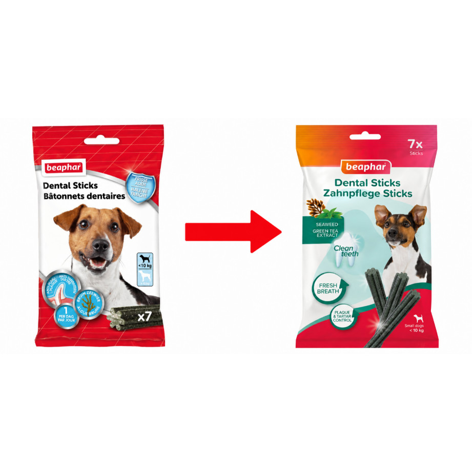 Beaphar Dental Sticks til små hunde