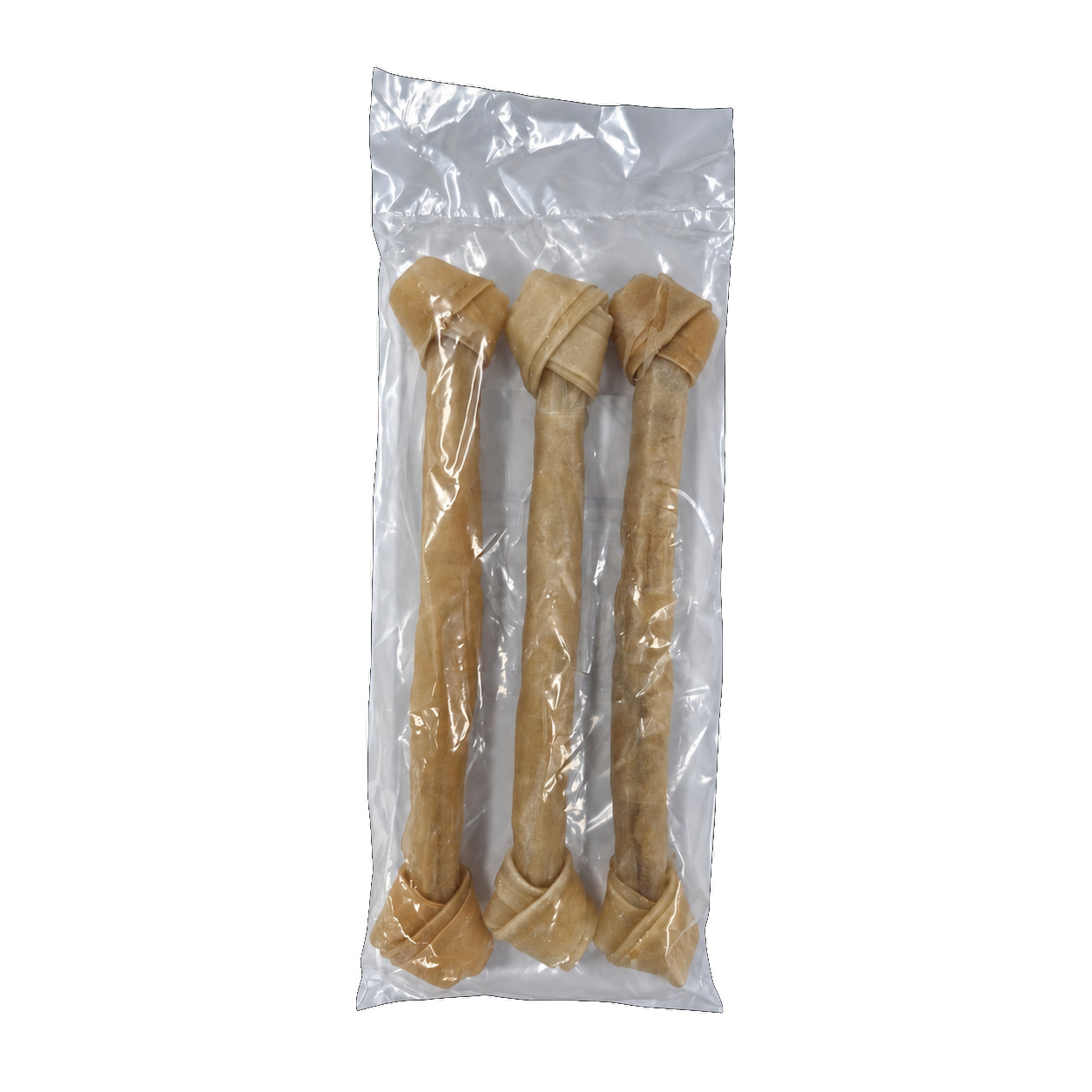 Brekz Rawhide - oksehud knudeben tyggesnack til hunde 38 cm
