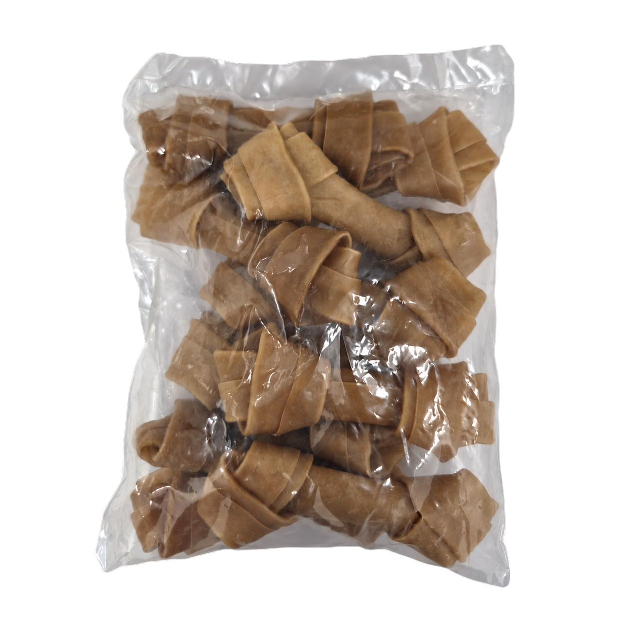 Brekz Rawhide - oksehud knudeben tyggesnack til hunde 13 cm