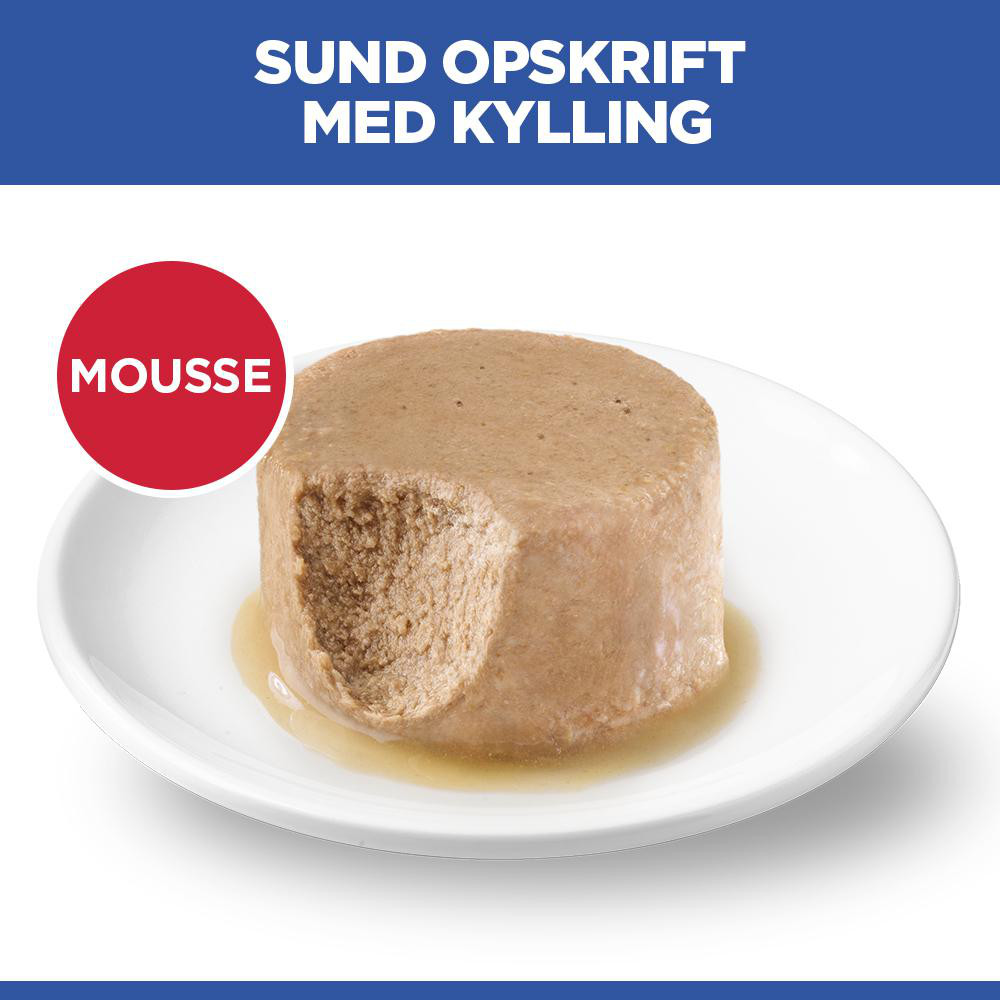 Hill's Adult vådfoder til katte med kylling (mousse, dåse)