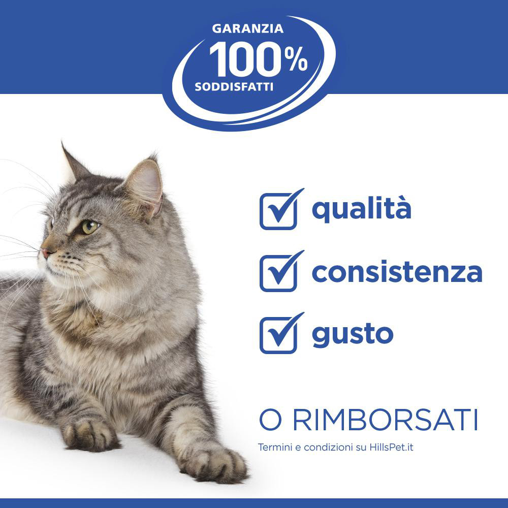 Hill's Mature Adult Sterilised Cat vådfoder til katte med kylling (mousse, dåse)