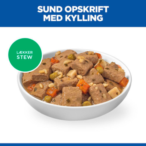 Hill's Puppy vådfoder til hvalpe med kylling & grøntsager (stew, dåse)