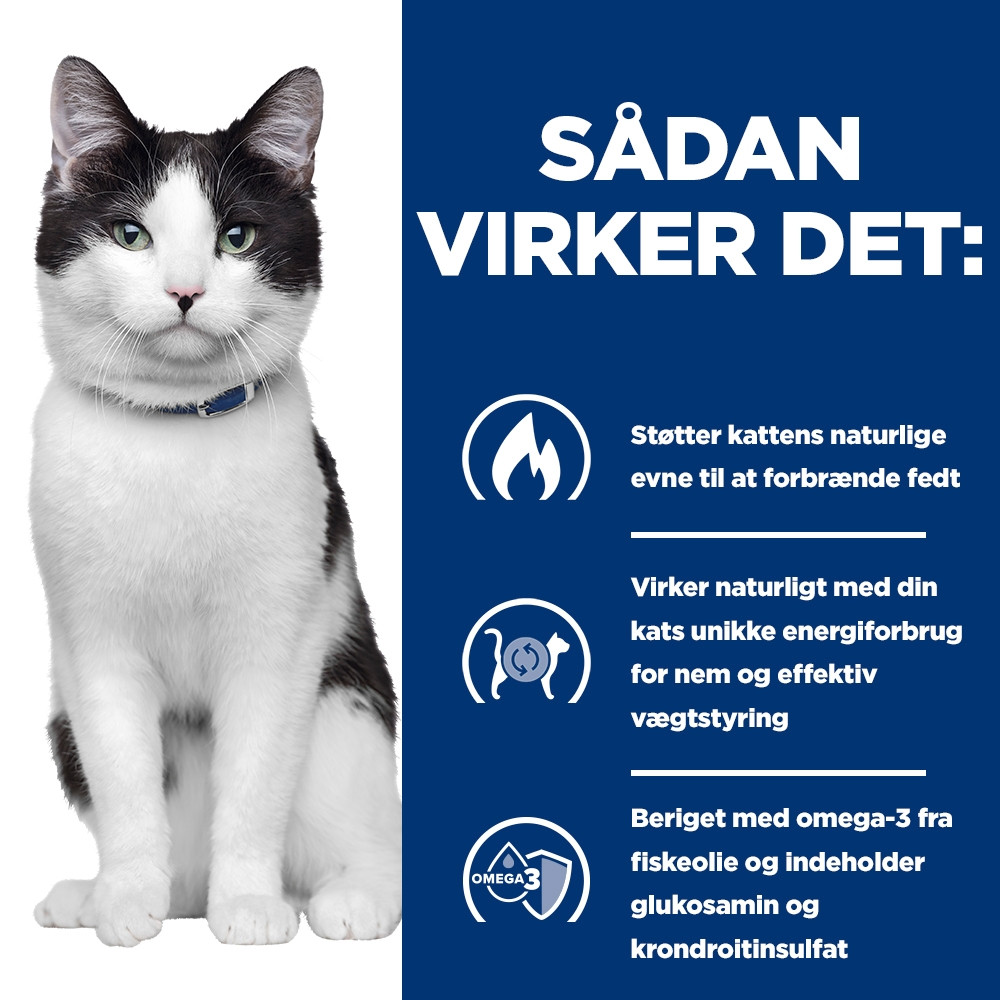 Hill's Prescription Diet J/D Weight Metabolic + Mobility vådfoder til katte med kylling (portionsposer)