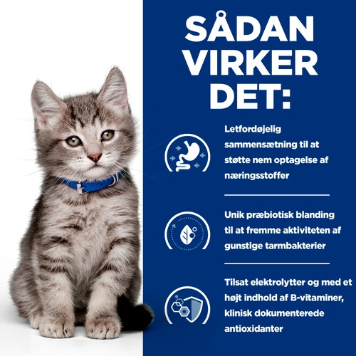 Hill's Prescription Diet Kitten I/D Digestive Care kattefoder med kylling