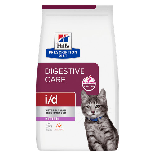 Hill's Prescription Diet Kitten I/D Digestive Care kattefoder med kylling