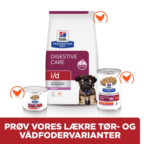Hill's Prescription Diet Puppy I/D Digestive Care hundefoder med kylling