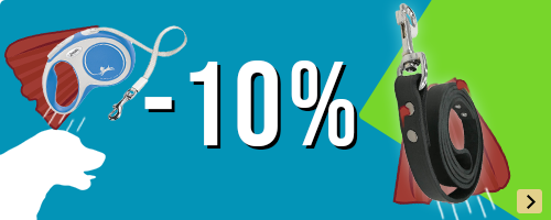 10% rabat på hundesnor